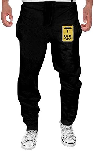 Aishadad UFO Activity Area Men's Elastic Hem Eco Fleece Sweatpant 3X
