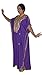 Treasures Of Morocco Moroccan Kaftan Handmade with GoldHand Embroidery Long Purple