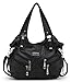 SCARLETON Purses for Women, Top Handle Hobo Tote Bag, Faux Leather Satchel Shoulder Bag Large, H1476