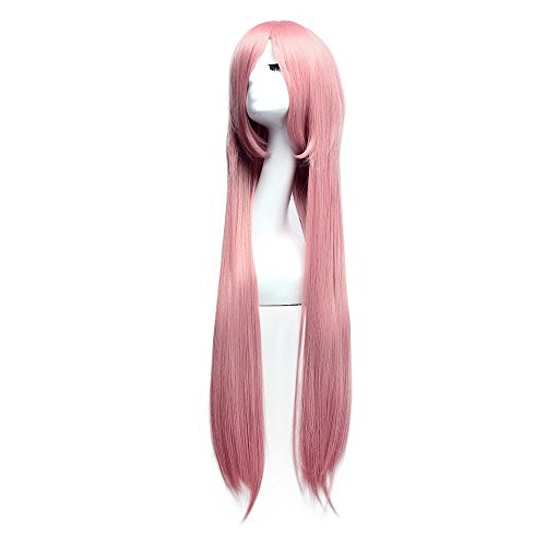 100cm pink wig
