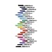 Sharpie Fine Point Permanent Marker 80's Glam , Pack of 24