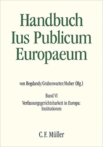 Ius Publicum Europaeum Band Vi Verfassungsgerichtsbarkeit - 