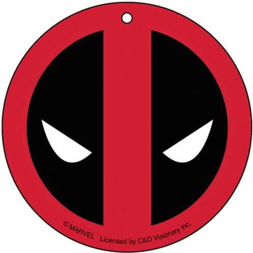 DEADPOOL, Deadpool Mask, Officially Licensed Marvel Comics Original Artwork, Air Freshener