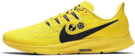 nike running yellow