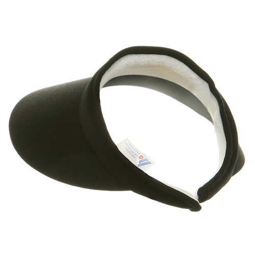 Large Peak Twill Clip On-Black W36S41E