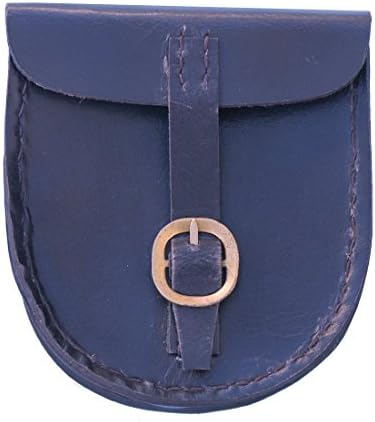 Small Dark Leather Case for Compass