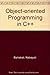 Object-Oriented Programming in C++ by 