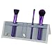 Royal & Langnickel MODA Complexion Perfection Makeup Brush Flip Kit, Purple, 4 Piece