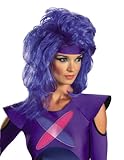 Disguise Jem and The Holograms Synergy Adult Costume Wig, Purple, One Size Adult