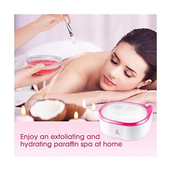 Paraffin-Wax-Machine-for-Hand-and-Feet-05-Hour-Fast-Wax-Meltdown-Paraffin-Bath-Paraffin-Wax-Warmer-Quick-Heating-Paraffin-Bath-Spa-for-Smooth-and-Soft-Skin-Red Paraffin Wax Machine for Hand and Feet, 0.5 Hour Fast Wax Meltdown Paraffin Bath Paraffin Wax Warmer Quick-Heating…