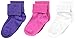 Stride Rite Little 3 Pack Girls Comfort Seam Turn Cuff