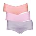 Intimate Portal Women Under the Bump Maternity Panties Pregnancy Underwear 3-Pk Pink Purple Orange M
