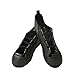 RYAN AND ODONNELL Girls Soft Gel Black Leather Irish Dance Pumps 2 UK - with Free Drawstring Bag -