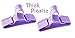 24 Sturdy Lavender Hangers- Fits 18 Inch Doll Clothes