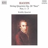 Franz Joseph Haydn Album: «Haydn: String Quartets, Op. 20 "Sun", Nos. 1-3» (Front side)