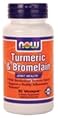 NOW Foods - Turmeric & Bromelain Joint Health - 90 Vegetarian Capsules ( Multi-Pack)