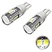 iJDMTOY High Power 2835-SMD 906 912 920 921 W16W LED Bulbs Compatible With Car Backup Reverse Lights Replacement, Xenon White