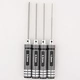 Neewer® 4 in 1 Titanium Nitride TiNi Hex Driver Wrench Set 1.5mm Wrench+2mm Wrench+2.5mm Wrench+3.0mm Wrench