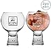 Durobor Alternato Short Stem Bubble Base Ladies' Gin Glass - 540ml - Pack of 2 Glasses