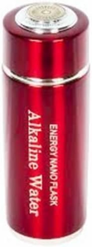 Healthy Life Energy Filter Quantum Flask Alkaline Water Ionizer Bottle (Red) by Alkaline Water