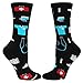 HAPPYPOP Funny Doctor Nurse Socks for Women - Nurse Week Socks, Nursing Gifts for Nurses Students Female, Nurses Graduation Gifts CNA Gift