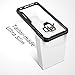 Samsung Galaxy S9 Case, MoKo Clear Slim Fit Lightweight Shockproof Armor Shield, Flexible TPU Bumper Edge & Rigid PC Back Panel Cover for Samsung Galaxy S9 5.8 Inch - Black