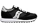 Saucony Originals Women's Jazz Original Classic Retro Sneaker,Black/Silver,7.5 M