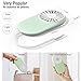 KINGRUNNING Mini Handheld Fan, Powerful Small Personal Portable Fan Speed Adjustable USB Rechargeable for Travel, 5V 900mAh, Green