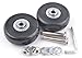 pranovo 2 Set Luggage Suitcase Replacement Wheels Axles 30 Deluxe Repair 5018mm