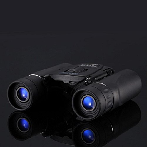 AutumnFall Binoculars Telescope,QANLIIY Waterproof 20x22 Pocket Mini HD Night Vision Binocular Zoom Telescope (black)
