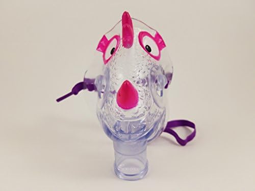 Dragon Pediatric Aerosol Mask - Pack of 4 with Bonus Novelty Pen by Survivicine