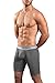 Obviously Naked Boxer Brief 9 inch Leg (Large, Graphite)