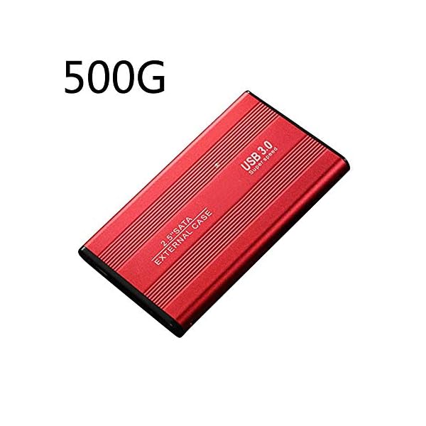 Centeraly Tragbar 500 GB 1TB 2TB Externe Festplatte HDD High Speed USB 3.0 SATA 3.0 Handy Festplatte für für PC Laptop… – Bild 3