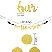 Halloween Banner Gold Glittery Potion Bar Banner, Drink Up Witches Banner and Circle Dots Garland for Halloween Party Home Decoration Supplies