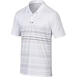 Oakley Men's High Crest Polo, Large, White