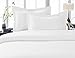Elegant Comfort 3 Piece 1500 Thread Count Luxury Ultra Soft Egyptian Quality Coziest Duvet Cover Set, King/California King, White