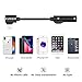 2 in 1 KUNGIX Compatible Headphone Adapter Replacement for iPhone, 3.5mm Aux Headphone Jack Adapter iOS Audio Charger Headphones Earphone Connector Adapter Replacement for iPhonethumb 2