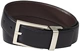 Calvin Klein Men's Reversible Leather Belt, Black/Brown, 34