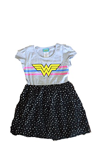 Wonder Woman Costume for Girls, Superhero, Batgirl, Supergirl, Batman vs.Superman Dawn of Justice, Tutu