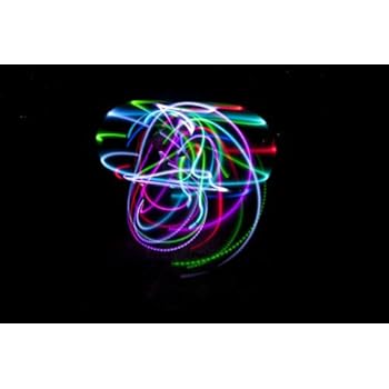 36" - The Ocho - Color Changing LED Hula Hoop - 10 Super Bright LEDS