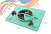 Silicone Placemat Suction Plates for Toddlers - BPA Free 3 Bowl Section Feeding Mat for Toddlers, Kids, Baby and Infant by KiddyByte