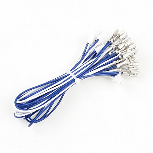 Zero Delay USB Encoder Jumper Wires Terminals Size 0.187 Compatible With Happs Style Arcade by Atomic Market