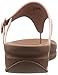 FitFlop Women's Superjelly Rubber Flip Flops Jelly Sandal, Nude, 6 M US