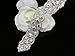 SoarDream Rhinestone Applique Pearl and Crystal Belt DIY Bridal Dress Belt