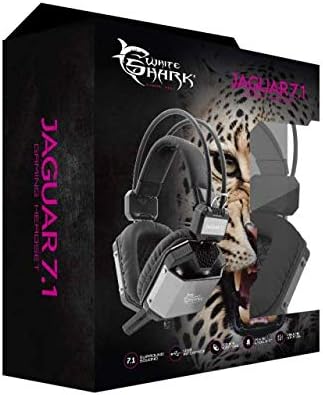White Shark Jaguar 7.1 Headset GH-1646 Black/Silver - Image 5