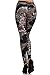 N348-OS Ella Belle Print Fashion Leggings