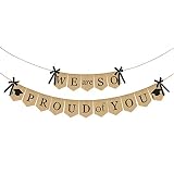Planning to celebrate the graduate who just graduated from kindergarten, primary, junior, Senior High school or even college? This grad party decorations 2020 is sturdy enough to serve its purpose for many times, can be used over and over.