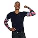 Littlearth NFL New England Patriots Strong Arms, Team Color, 17” Wrist to Bicep