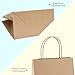 GSSUSA 150PCS Brown Paper Bags with Handles Gift Bags Assorted Sizes,5x3x8& 8x4.25x10& 10x5x13 50 Pcs Each,Kraft Paper Bags with Handles Bulk Gift Bags for Small Business,Merchandise Bags,Craft Bags