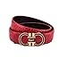 Fashion Belt Adjustable Belt Red Genuine Leather Belt(115cm)